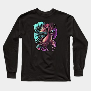 Betta Fish Long Sleeve T-Shirt